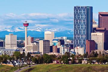 Cityscape of Calgary, Alberta